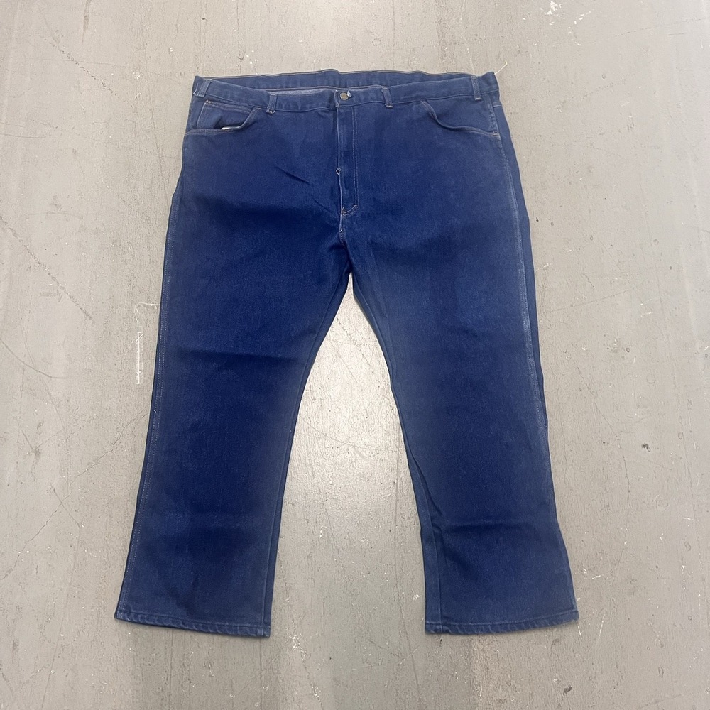 Liberty Men's Dark Blue Straight Leg Denim Jeans Size 54x30‎ Big & Tall Classic